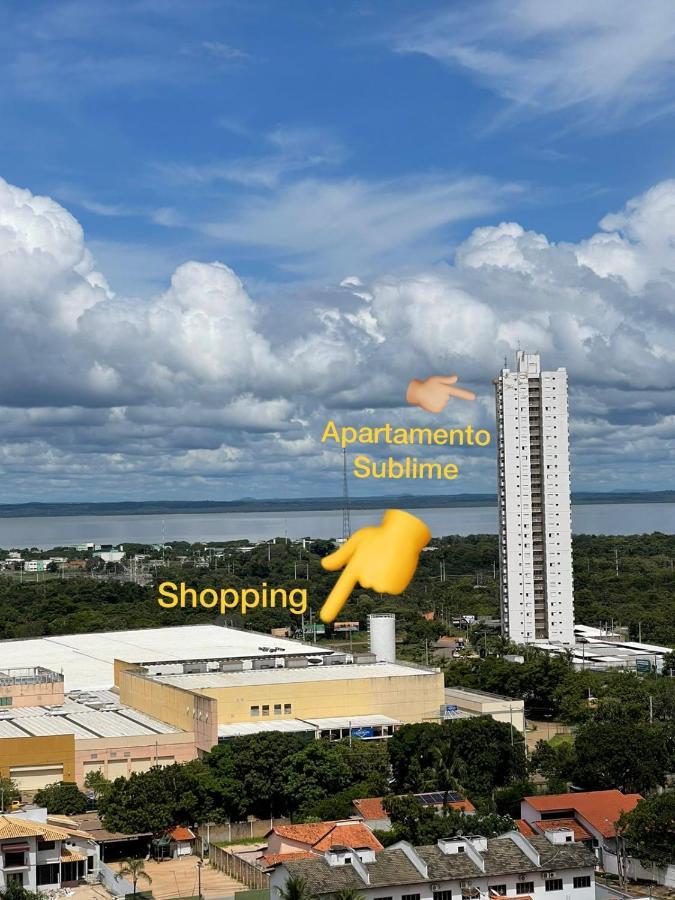 Palmas Experience - Apartamento Sublime, Vista Incrivel, Em Frente Ao Shopping Esterno foto